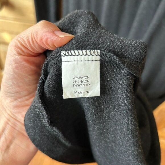 EstelleĀ andā Finn S / M (?)āBlack Gray Turtleneck Long Sleeve Dress - Picture 3 of 5